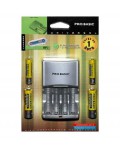 Universal charger Pro Basic includes 2 AAA and AA batteries