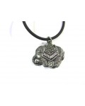Elephant pendant with stones