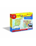 Puzzle 104 parts map Geo Spain-Vicens Vives + game Webcam Spain Clementoni