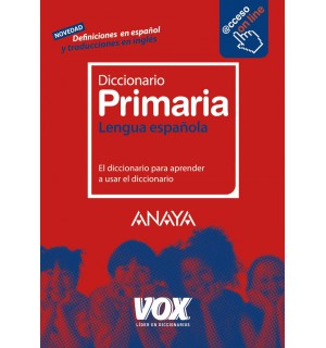 DICCIONARIO VOX PRIMARIA LENGUA ESPAÑOLA