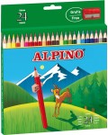 Alpine - Box of 24 crayons