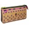PENCIL POUCH 5 COMPARTMENTS WILD ROSE OSC