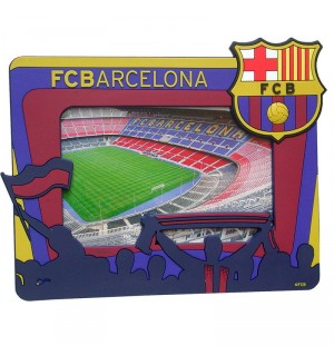 Portafotos FC Barcelona Rubber 3D