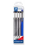 Calibrated Fineliner Markers, 3 units + gift wrap