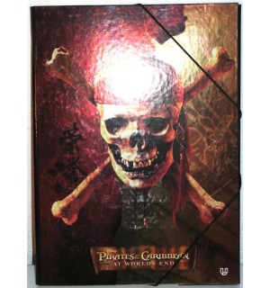 Carpeta Gomas Piratas Del Caribe Folio Clasificadora 