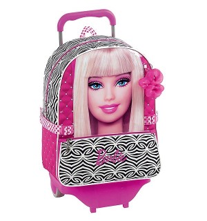 Mochila con Carro Barbie fabulous Life