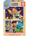 Puzzle 25x2 Toy Story Madera
