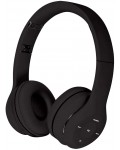 Auriculares Stereo Bluetooth Cascos Stereo Omega Wireless Negro