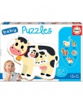 Baby puzzles animales granja