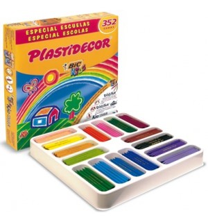 Kit Escolar Plastidecor 352 Colores 