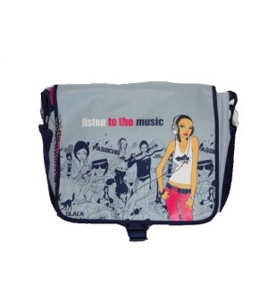 Crazy girl shoulder bag
