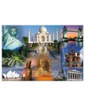 PUZZLE 3000 PIECES EDUCATES THE WORLD COLLAGE.