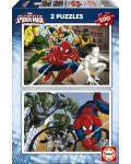 PUZZLE 2 x 100 ULTIMATE SPIDER-MAN