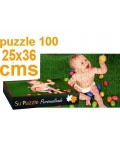Custom 100 puzzle pieces 