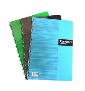 Cuaderno Campus University flexible A4 80h rayadas