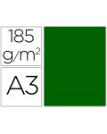 Cartulina Canson A3 Verde Billar 185 g.