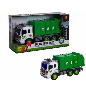 Ecological truck recycling wastes