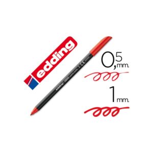 Rotulador Edding 1200 Rojo