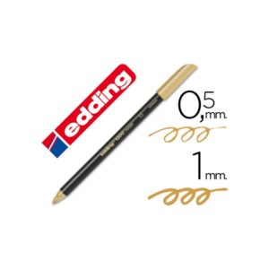 Rotulador Edding 1200 Metallic Oro