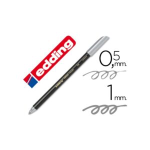 Rotulador Edding 1200 Metallic Plata