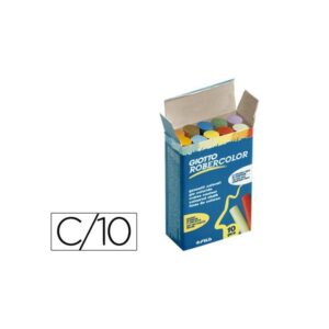 Caja de 10 Tizas Giotto Robercolor
