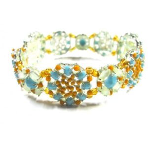Pulsera Elástica Color con Pedrería
