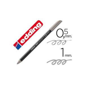 Rotulador Edding 1200 Gris