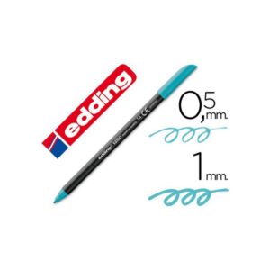 Rotulador Edding 1200 Azul Turquesa