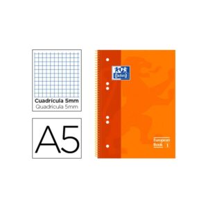 Cuaderno Oxford Din A5 Cuadriculado 120 hojas