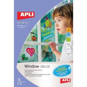 Film Transparente Para Ventanas Apli A4