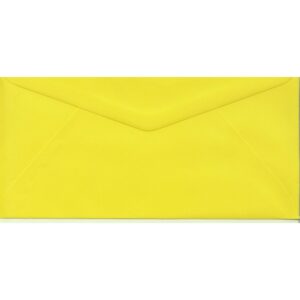 SOBRE PAPEL MICHEL COLOR AMARILLO 11X22 CM