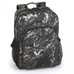 Mochila Escolar Gabol Chain Negra