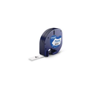 ROLLO DYMO 12X4 NEGRO/BLANCO
