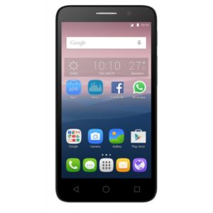 ALCATEL POP 3 5 IN WHITE LEATHER