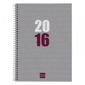 AGENDA ESPIRAL YEAR SEMANA VISTA APAISADA 2016