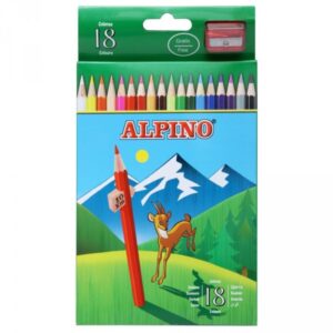 Alpino – Caja de 18 lápices de colores