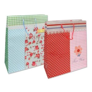 BOLSA REGALO DECORADA MEDIANA POESSA