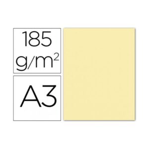 Cartulina Canson A3 Crema 185 g.