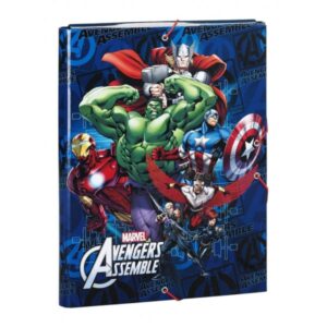 CARPETA FOLIO SOLAPAS AVENGERS ASSEMBLE