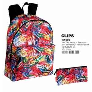 Mochila+Portatodo Perona Clips 43x30x14