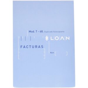 TALONARIO FACTURAS LOAN T-68.