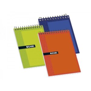 CUADERNO ENRI ESPIRAL TAPAS BLANDAS 12º CUADRICULA 4X4