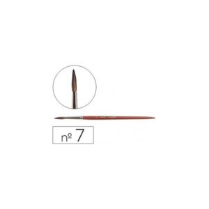 Pincel acuarela Milan Numero 7 madera
