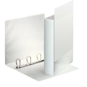 Carpeta canguro A4 4 Anillas 25mm Blanca