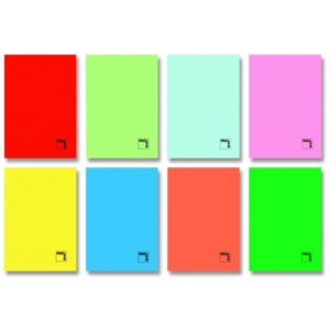 LIBRETA 4º 50H 70G PAUTA 2.5 GOFRADA PACSA