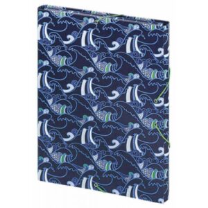 Carpeta Tres Solapas Milan Waves