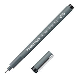 Rotulador Calibrado 0,2 mm. Pigment Liner. Staedtler