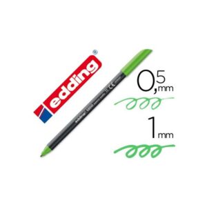 Rotulador Edding 1200 verde claro nº 11