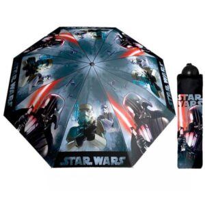 Paraguas plegable Star Wars Darth Vader Stormtrooper 50cm