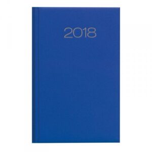 Agenda Dohe Lisboa, bolsillo, semana vista, 2018 azul